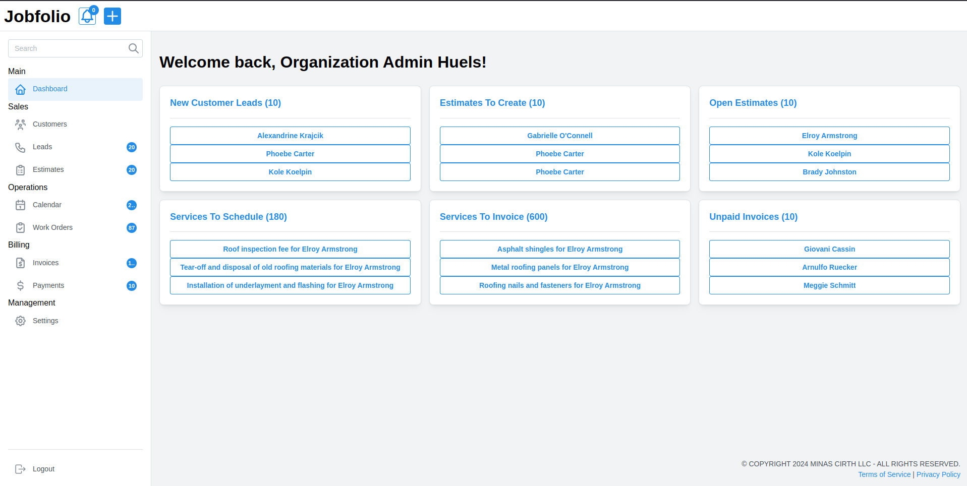 Jobfolio
